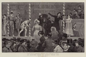 An Old-Time Show of Eighty Years Ago